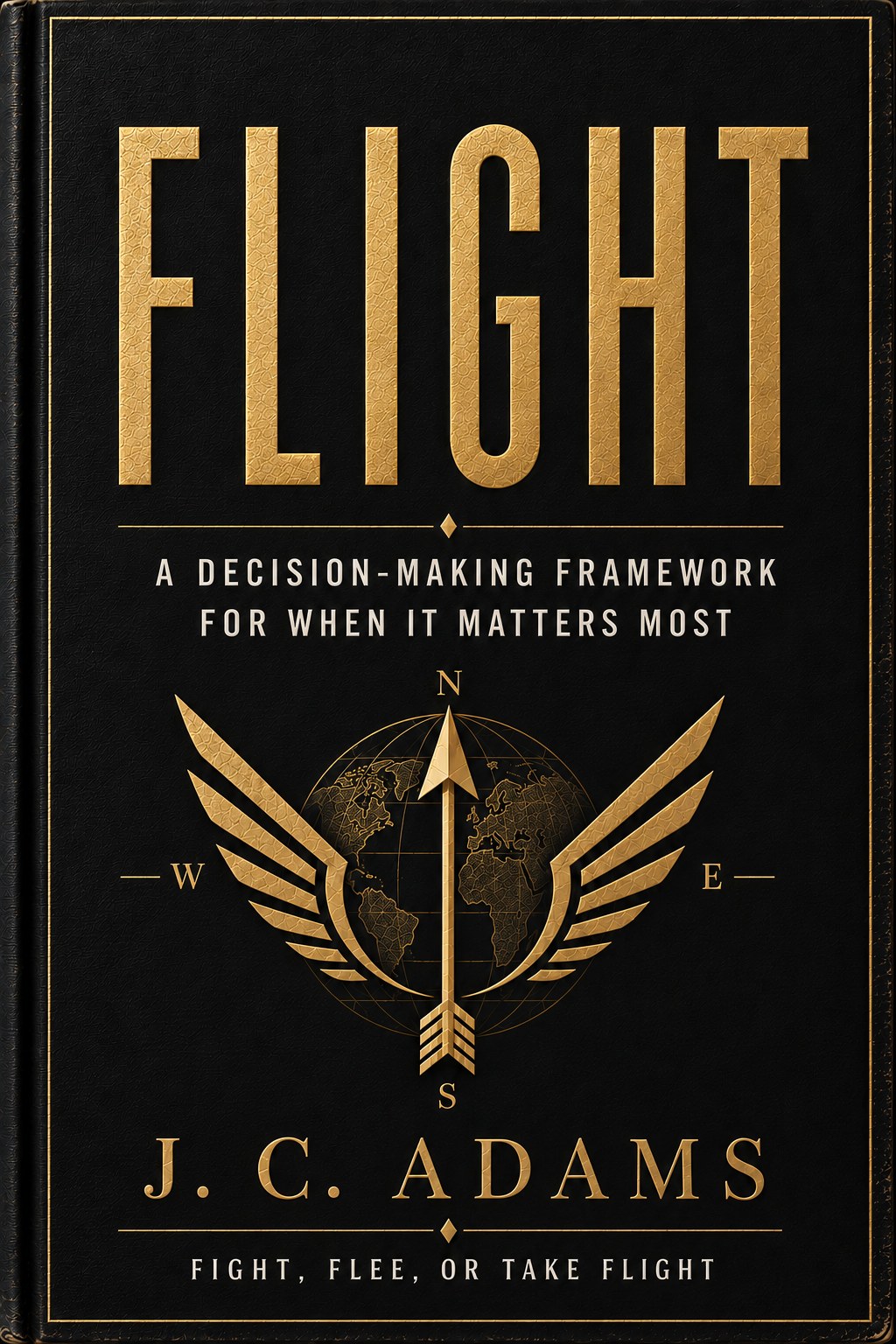 FLIGHT by J.C. Adams, book cover